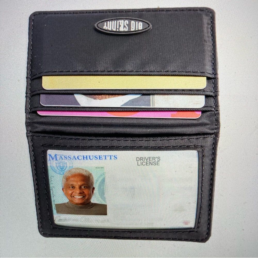 Big Skinny New Yorker Nylon Microfiber Wallet Tuxedo Black